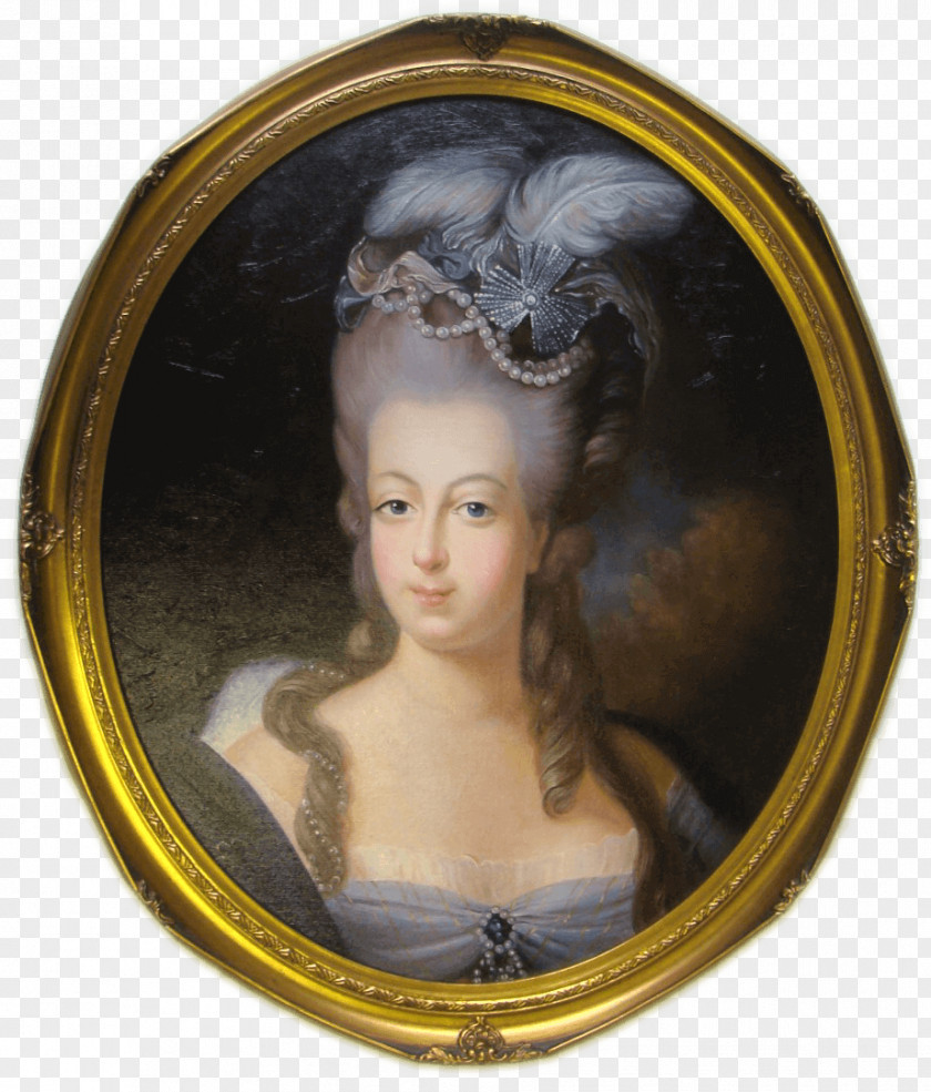 Marie Antoinette Picture Frames Oil Painting Portrait PNG
