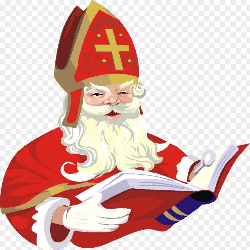 Santa Claus Krampus Sinterklaas Advent Christmas PNG