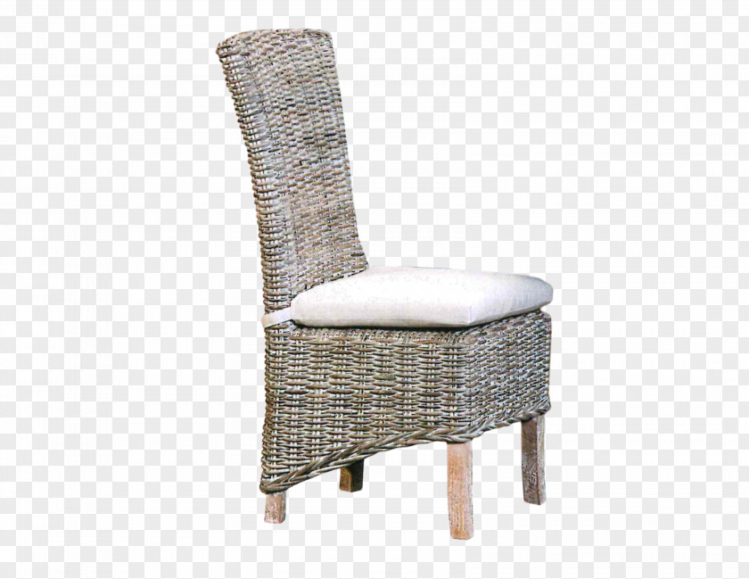 Table Wicker Chair Cushion Garden Furniture PNG