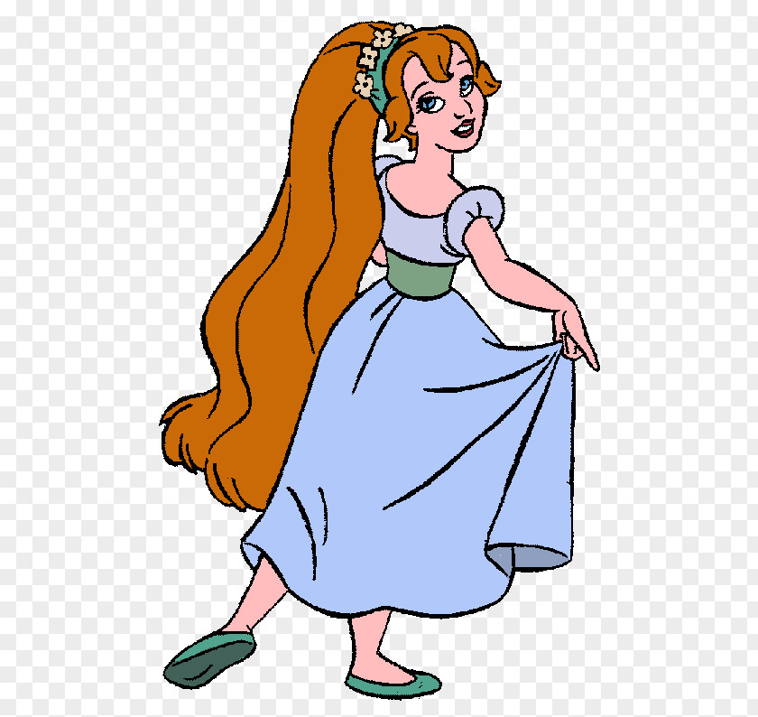 4 Clipart Thumbelina Coloring Book Drawing Clip Art PNG