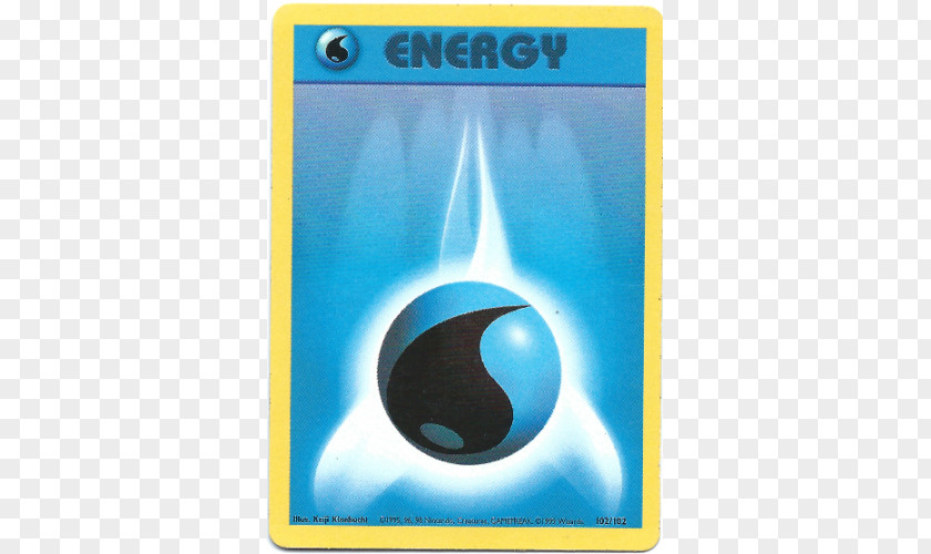 Blue Energy Pokémon Sun And Moon Trading Card Game Red TCG Online PNG