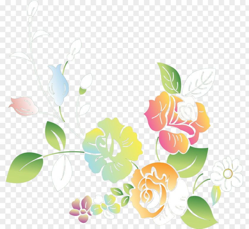 Flower Floral Design Ornament Pattern PNG