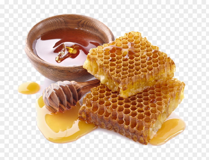 Honey Ingredient Food Waffle Dish Cuisine Wafer PNG
