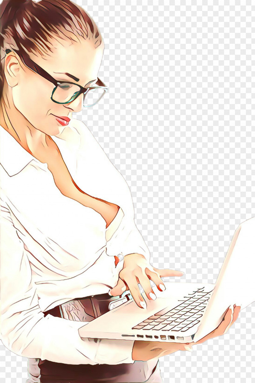 Learning Secretary Glasses PNG