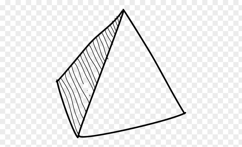 Pyramid Drawing PNG