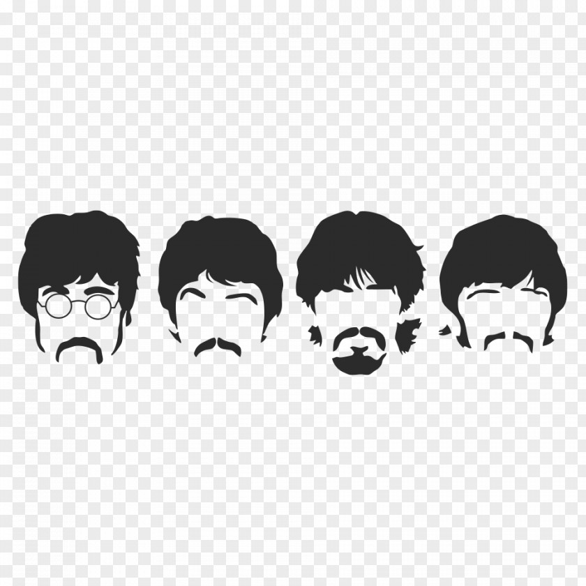 Silhouette The Beatles Abbey Road Image Help! PNG