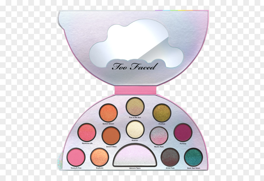 Too Faced Palette Eye Shadow Cosmetics Just Peachy Mattes Festival PNG