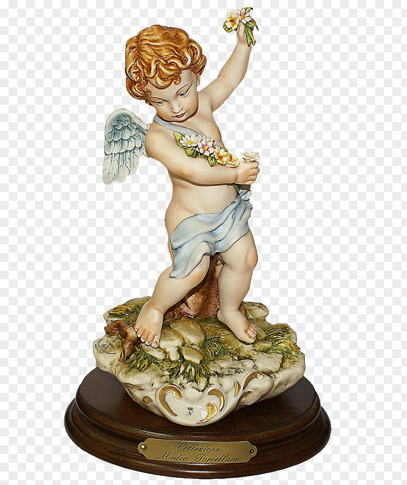 Figurine Capodimonte Porcelain Statue Sculpture PNG
