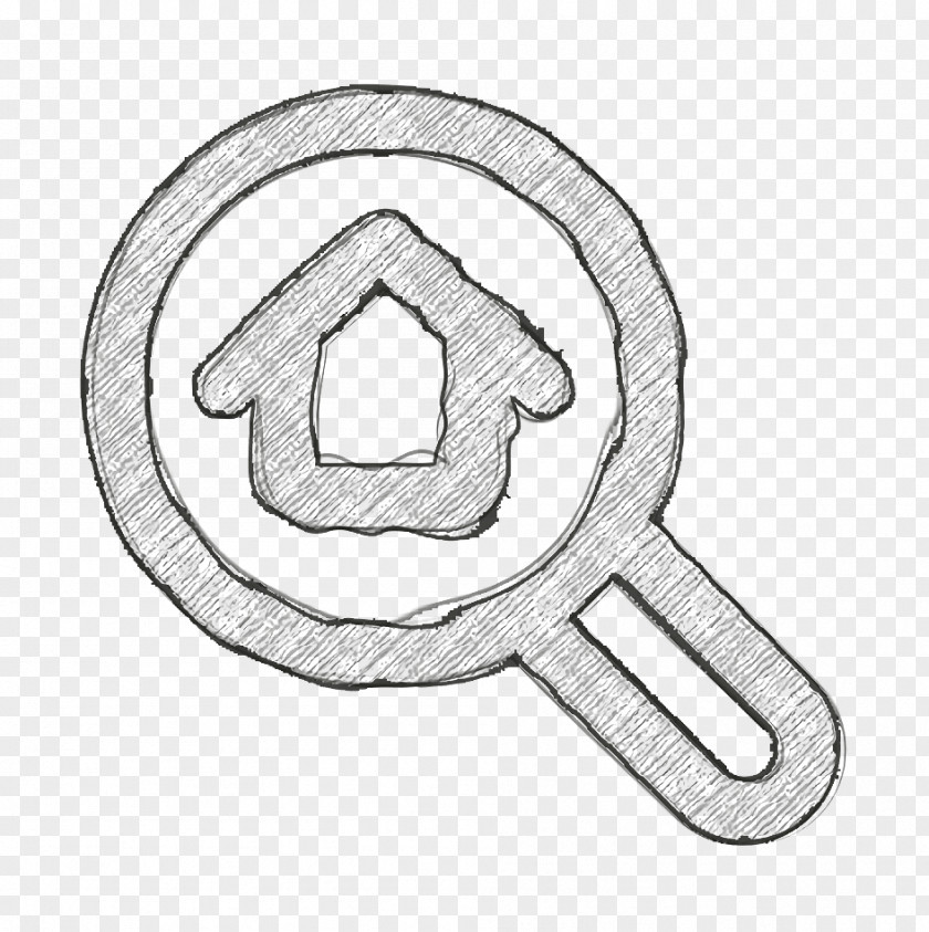 Loupe Icon Search Real Estate PNG