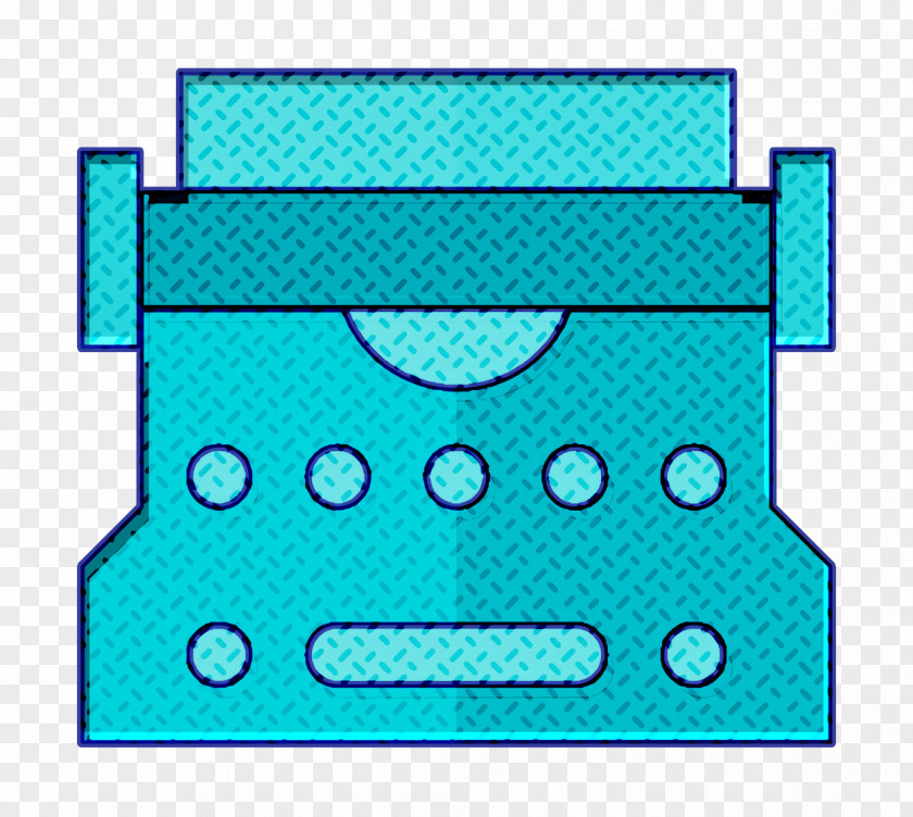 Typewriter Icon Business And Office Sheet PNG