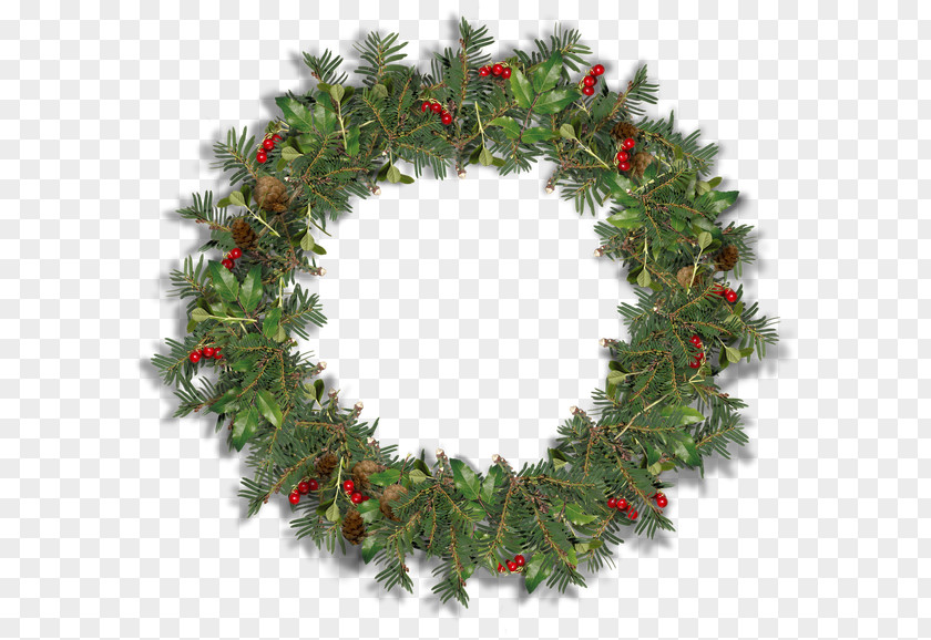 Blue Wreath Christmas Decoration Garland Pre-lit Tree PNG