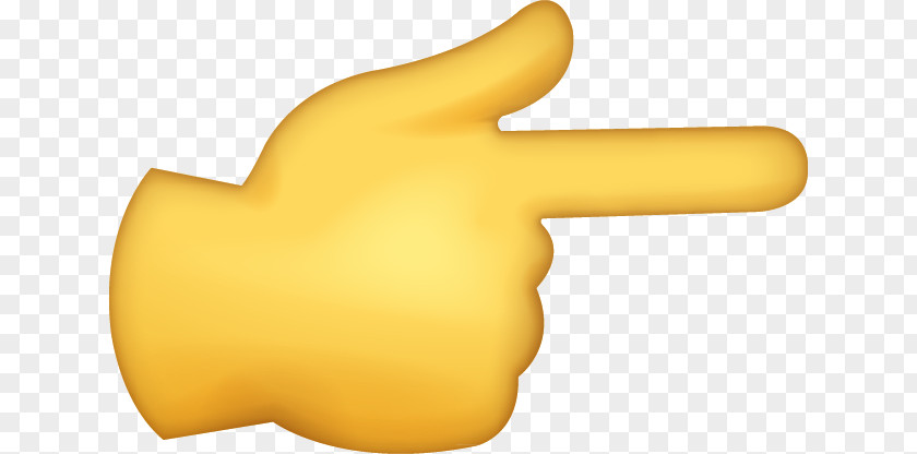 Hand Point Emoji IPhone PNG