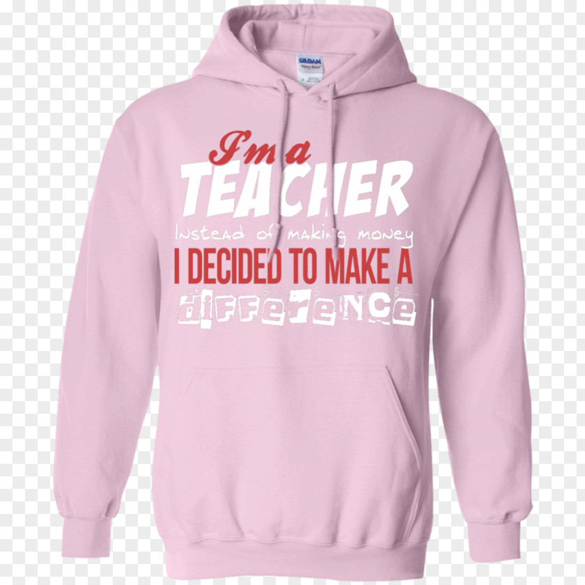 MAKE A DIFFERENCE Hoodie Bluza Sleeve Gildan Activewear PNG