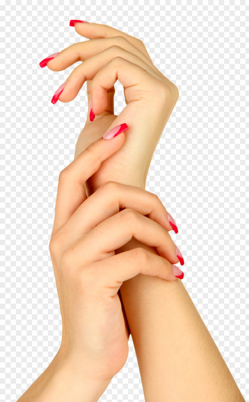 Nail Leaflets Art Manicure Hand Model PNG
