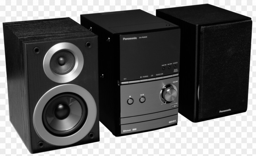 Philips Sound System Set Computer Speakers Panasonic SC-PM602EG Audio Bluetooth DAB+ SC-HC1040 High Fidelity Loudspeaker PNG