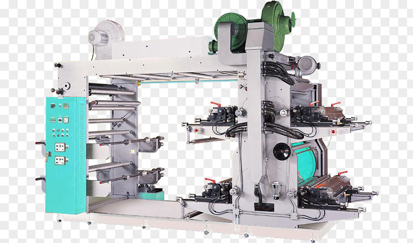 Plastic Bag Packing Machine Printing Flexography PNG