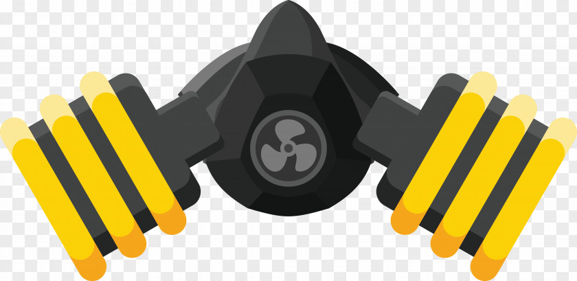 Professional Antivirus Mask Respirator Gas Personal Protective Equipment Icon PNG
