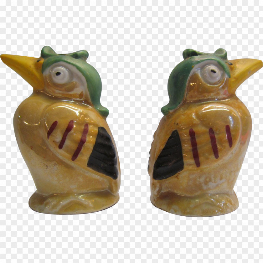 Salt And Pepper Shakers Ceramic Figurine Artifact PNG
