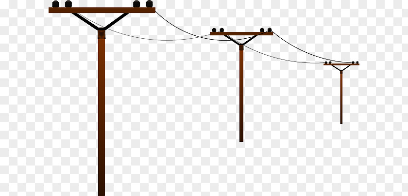 Utility Pole Overhead Power Line Electric Electricity Clip Art PNG
