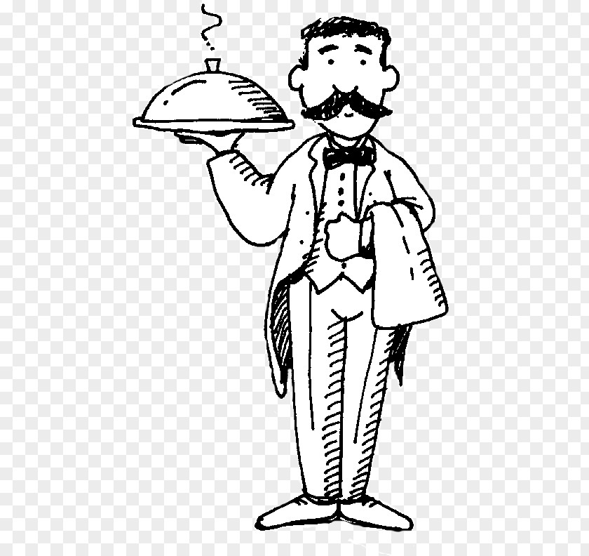 Waiter Clip Art PNG