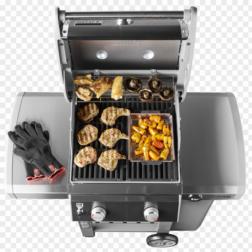 Barbecue Weber 46110001 Spirit E210 Liquid Propane Gas Grill Genesis II E-210 Original E-310 PNG