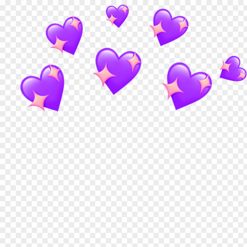 Emoji Heart Sticker Image PNG