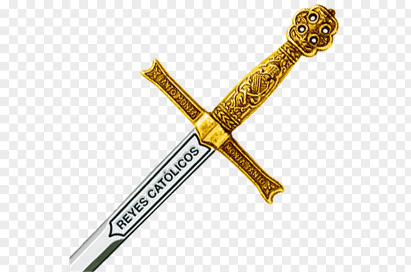 Knife Espadas Y Sables De Toledo Catholic Monarchs Excalibur PNG