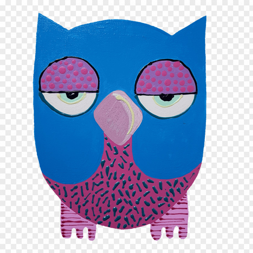 Wall Design Canvas Owl Room Textile PNG
