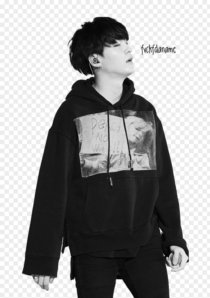 Yoongi Suga Hoodie BTS Wings Sweater PNG