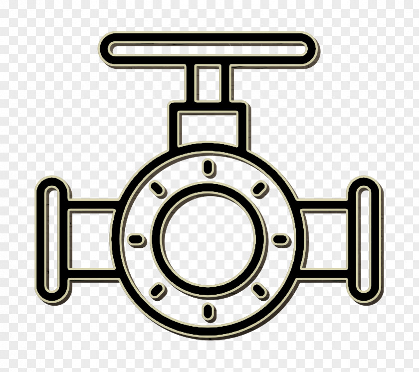 Industrial Icon Valve Pipe PNG