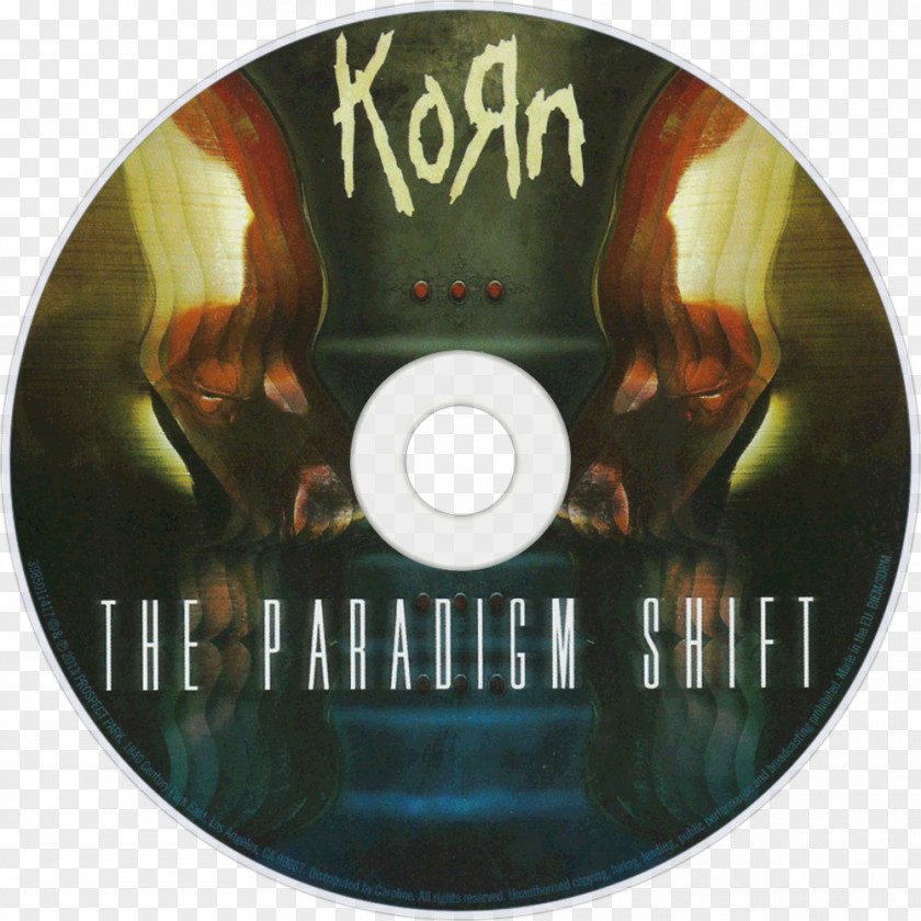 Korn The Paradigm Shift Album PNG