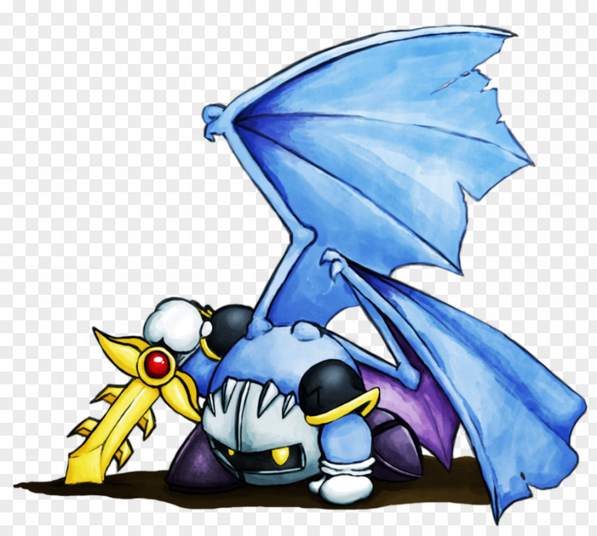 Never Give Up Meta Knight Kirby DeviantArt PNG