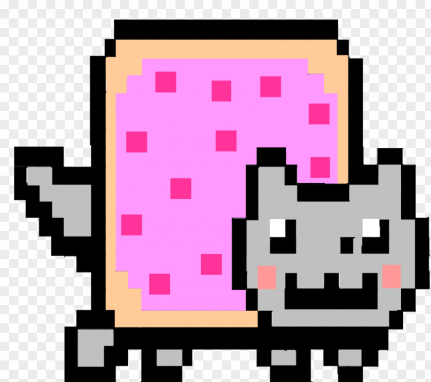 Nyan Cat Pixel Art YouTube PNG