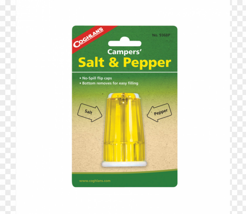 Salt And Pepper Shakers Coghlan's Black Seasoning PNG