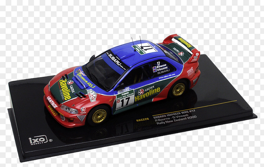 Subaru Impreza World Rally Team Car New Zealand WRX STI PNG