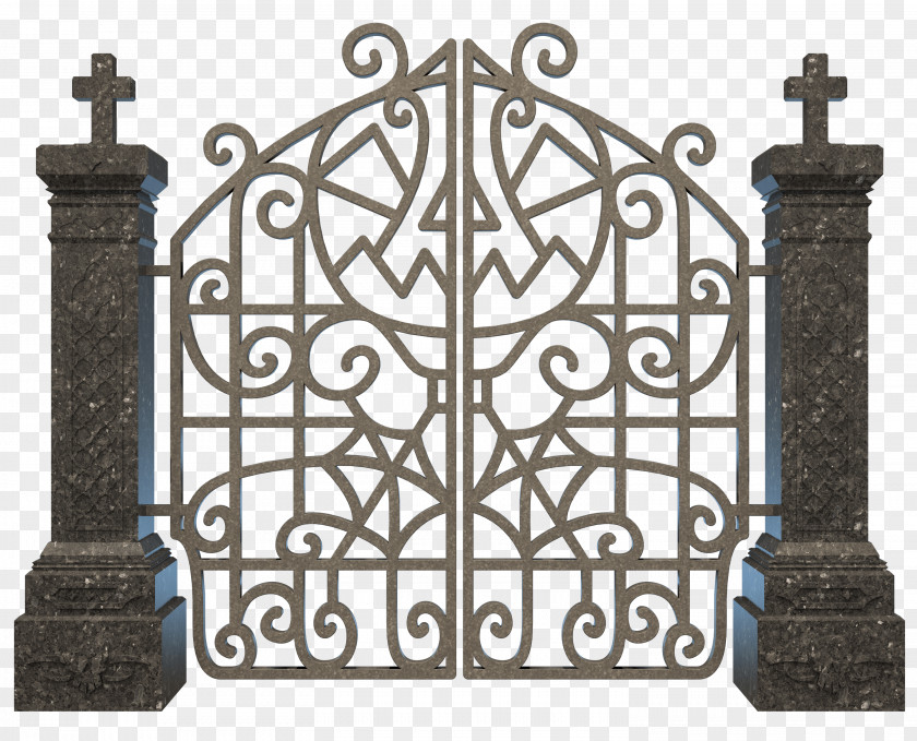 Gate Cemetery Grave Clip Art PNG