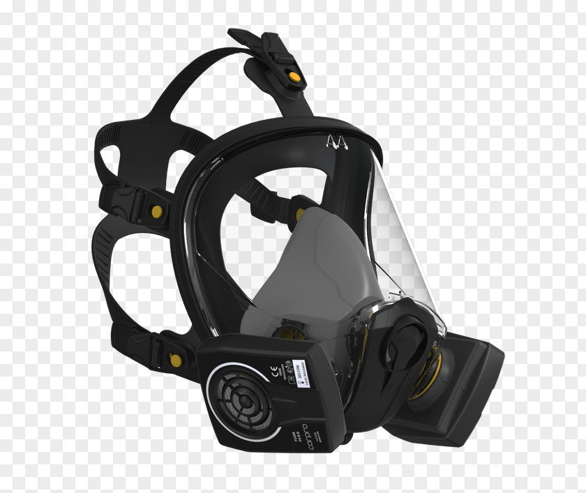 Identity Guard Gas Mask Respirator Full Face Diving PNG