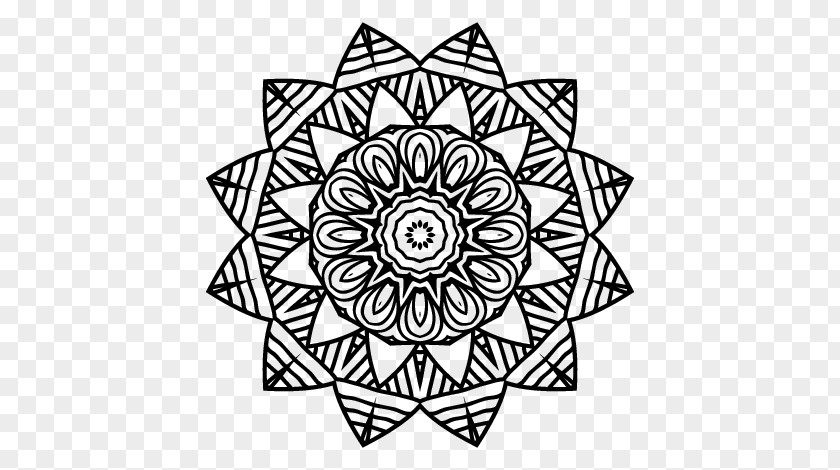 Mandala Coloring Book Drawing Sacred Geometry PNG