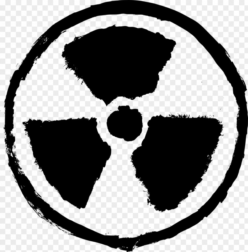 Radioactive Vector Decay Symbol Radiation Biological Hazard PNG