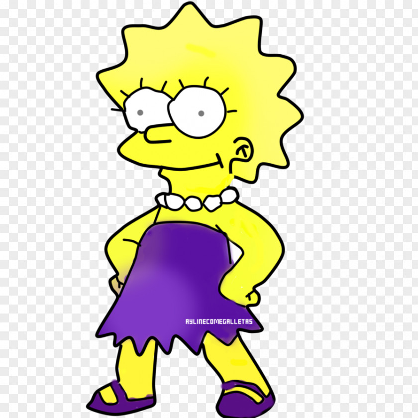 Simpson. Clip Art Digital Media Image Lisa Simpson Drawing PNG