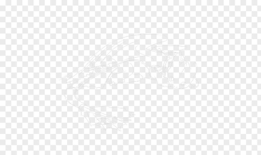 Toothless Drawing White Sketch PNG