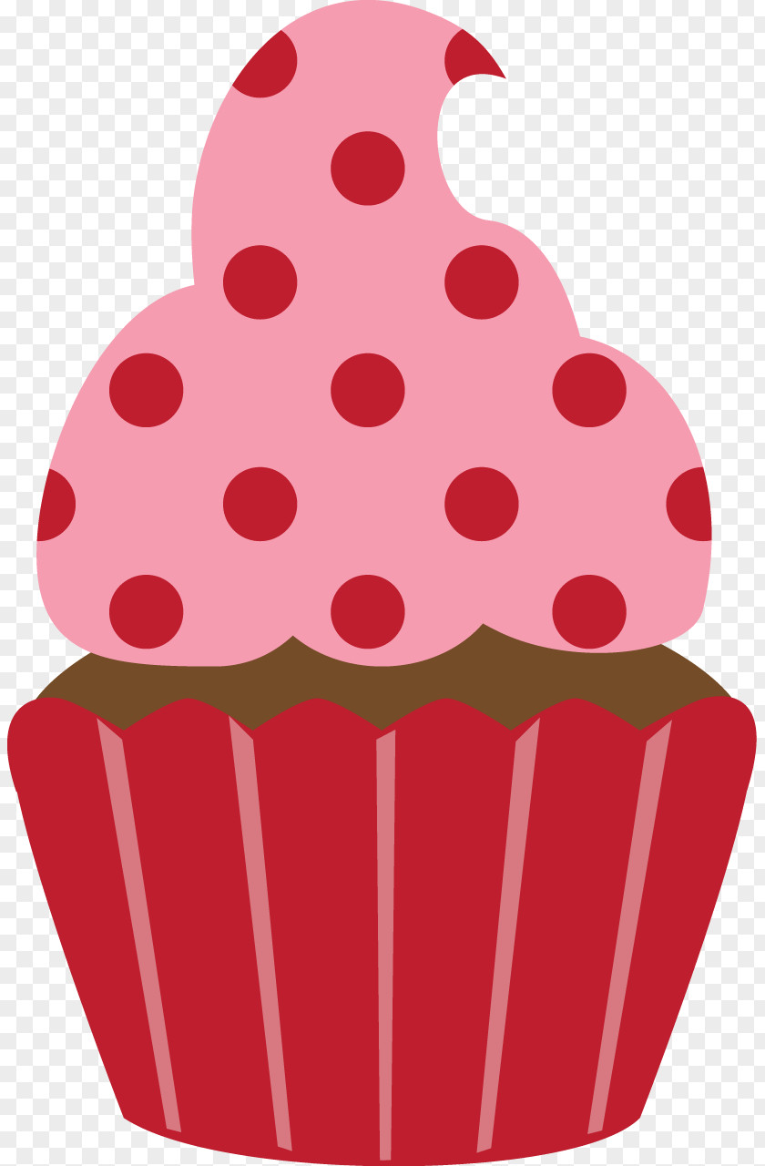 Watercolor Dessert Cupcake Birthday Cake Red Velvet Clip Art PNG