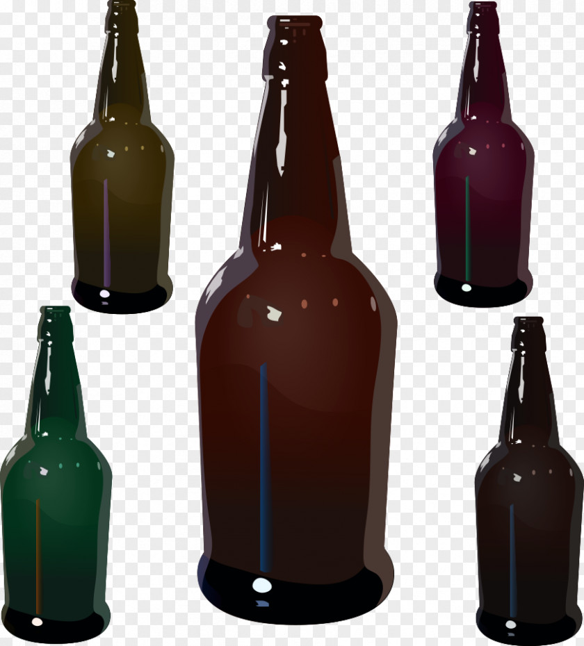 Beer Bottle Design Wine PNG