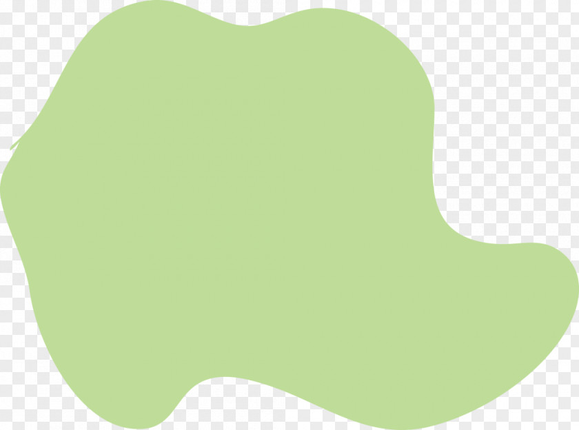 Blob Green Font PNG