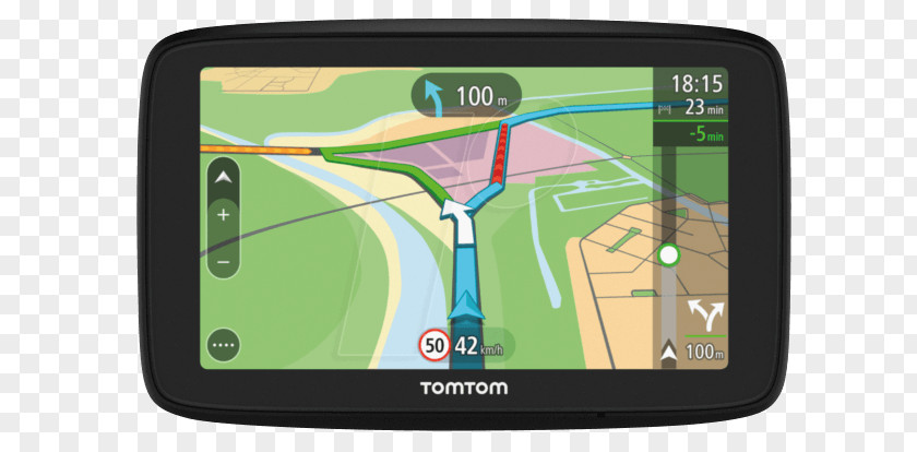 Car GPS Navigation Systems TomTom Start 52 Automotive System PNG