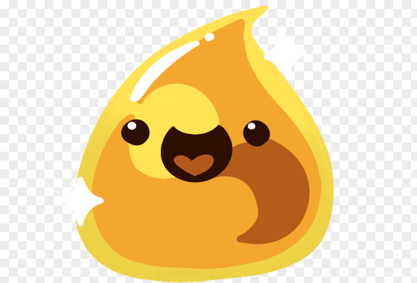 Gold Slime Rancher Platypus PNG
