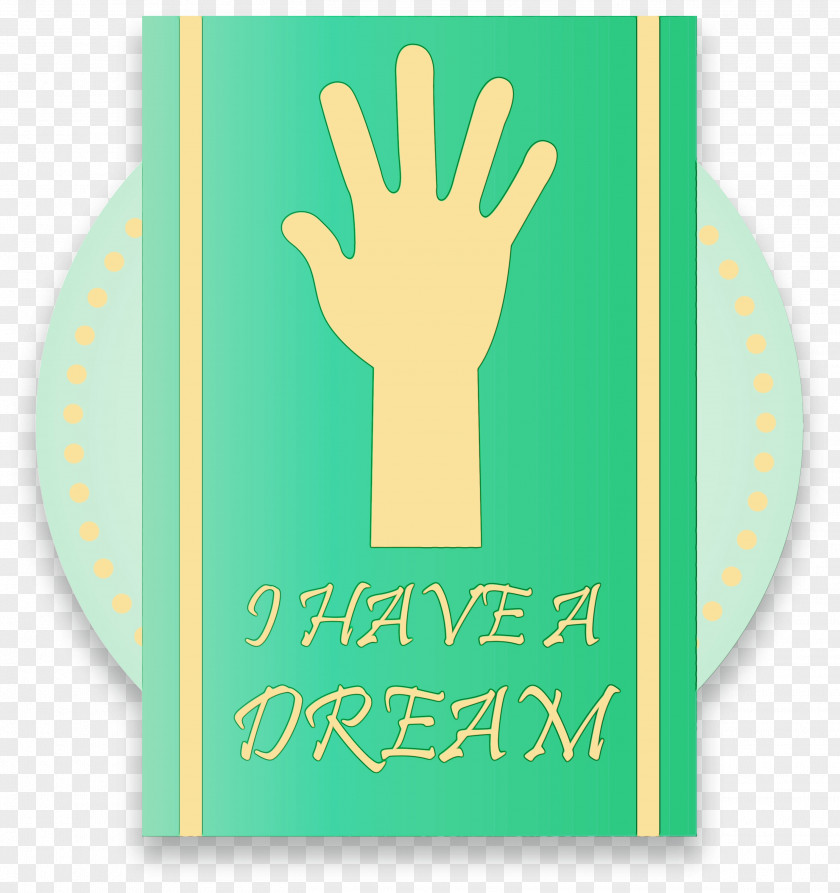 Green Turquoise Hand Yellow Finger PNG