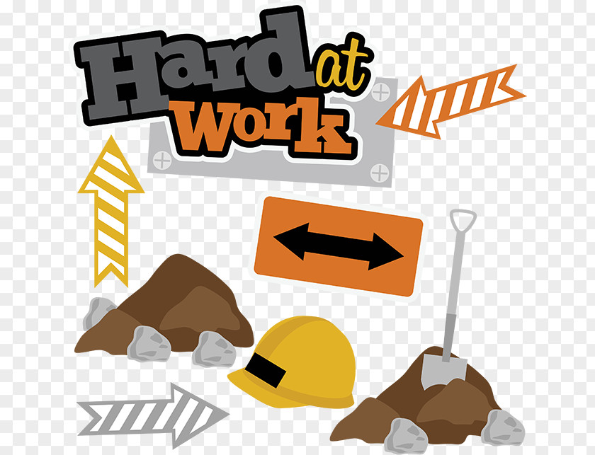 Hard Work Scrapbooking Drawing Embellishment Page Layout Clip Art PNG