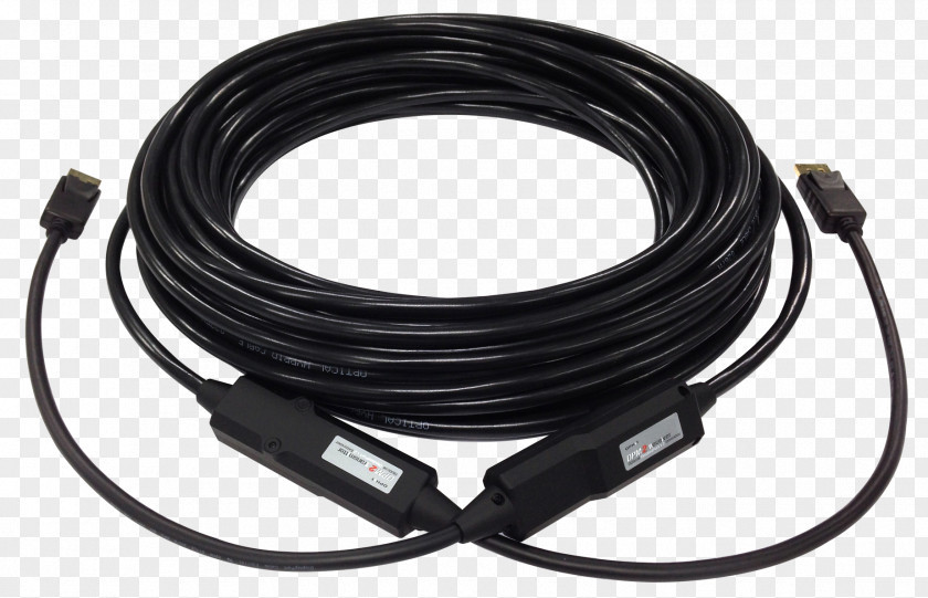 Optical Fiber Structure Cable DisplayPort Electrical Optics PNG