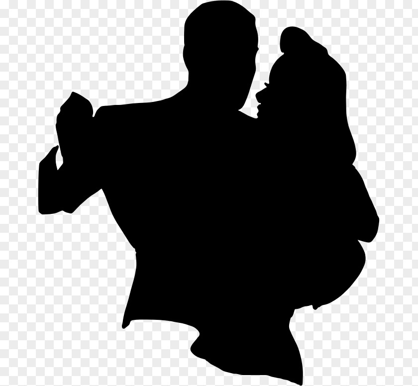 Silhouette Partner Dance PNG